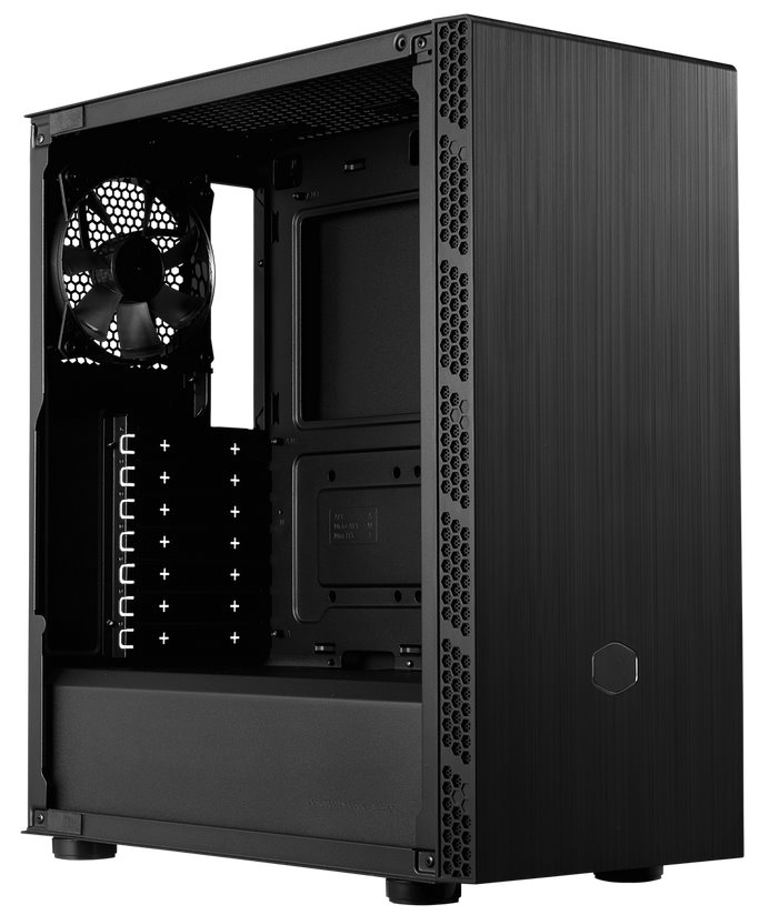 COOLER MASTER case MasterBox MB600L V2 TG + 650W PSU, ATX, Mid Tower