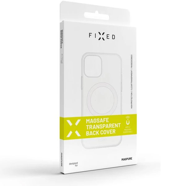FIXED MagPure Zadný kryt s podporou MagSafe pre Apple iPhone 16 Plus, transparetntné FIXED MagPure Zadný kryt s podporou MagSafe pre Apple iPhone 16 Plus, transparetntné