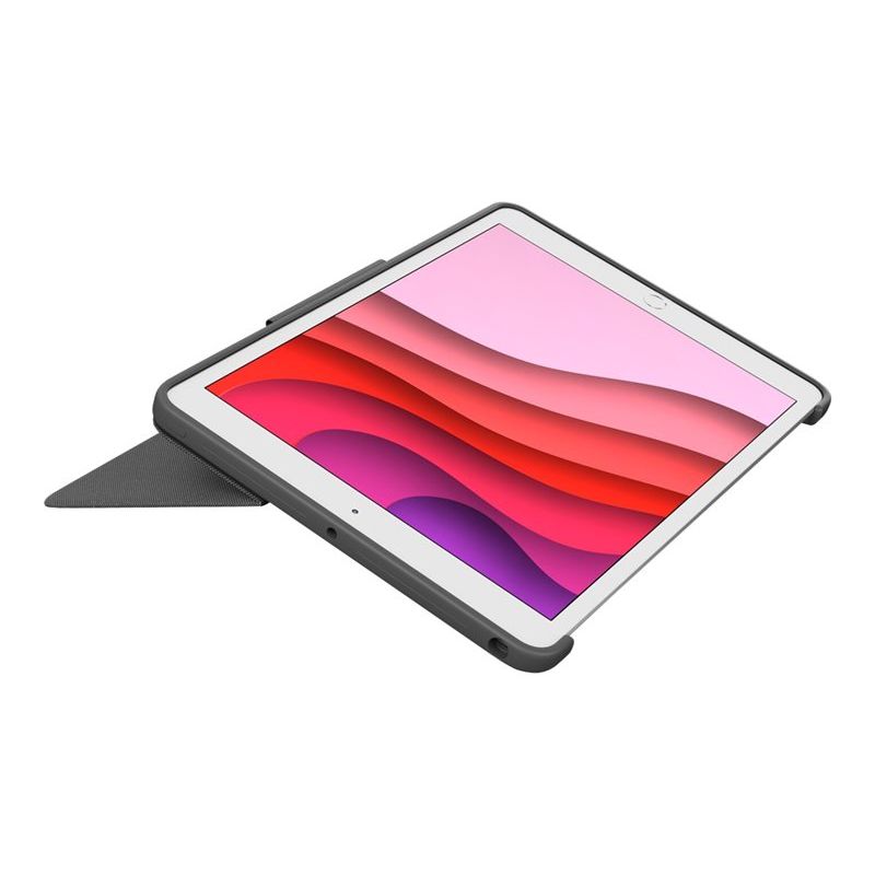 Logitech COMBO TOUCH pre iPad ( 10. gen.) - šedá - UK