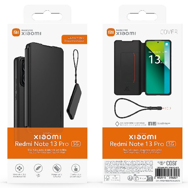 Made for Xiaomi TPU puzdro pre Xiaomi Redmi Note 13 Pro s pútkom, čierne Made for Xiaomi TPU puzdro pre Xiaomi Redmi Note 13 Pro s pútkom, čierne