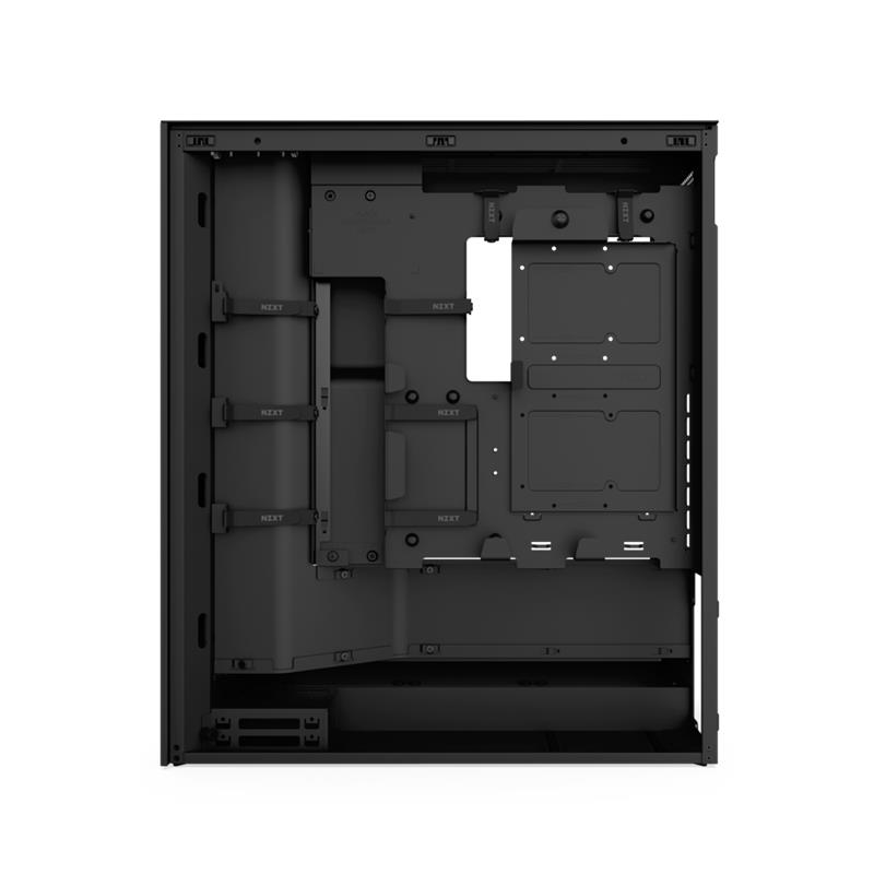 NZXT case H7 Flow RGB / 3x 140 mm fan / glass / mesh panel / black