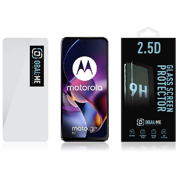 OBAL:ME 2.5D Ochranné tvrdené sklo pre Motorola G54 5G/Power Edition OBAL:ME 2.5D Ochranné tvrdené sklo pre Motorola G54 5G/Power Edition