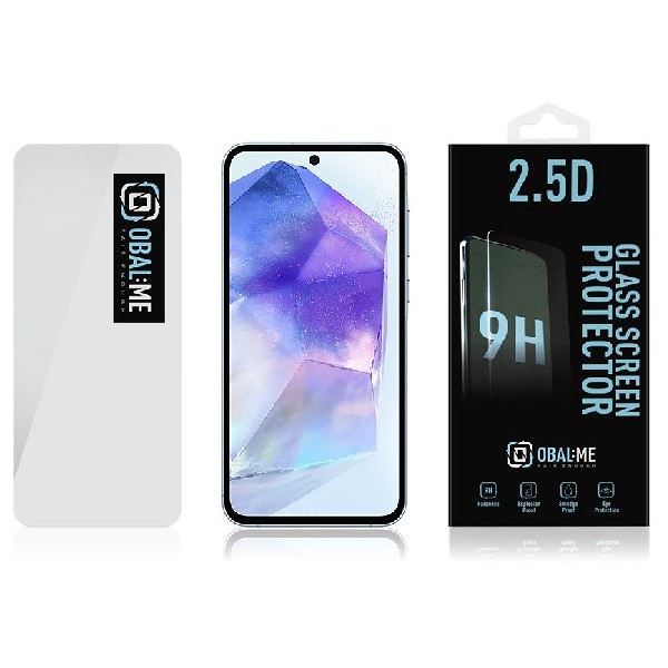 OBAL:ME 2.5D Ochranné tvrdené sklo pre Samsung Galaxy A55 5G OBAL:ME 2.5D Ochranné tvrdené sklo pre Samsung Galaxy A55 5G