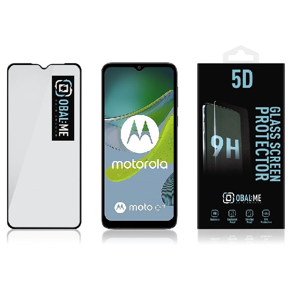 OBAL:ME 5D Ochranné tvrdené sklo pre Motorola E13, čierne OBAL:ME 5D Ochranné tvrdené sklo pre Motorola E13, čierne