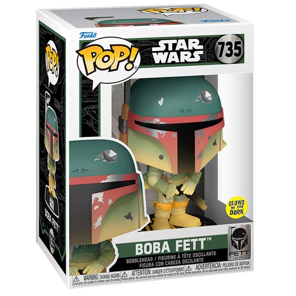POP! Boba Fett (Star Wars) Glows in the dark POP! Boba Fett (Star Wars) Glows in the dark