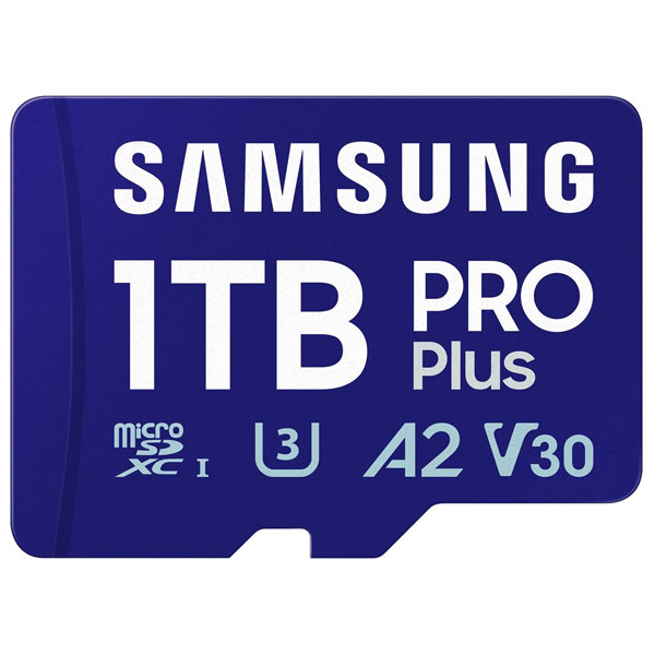 Samsung PRO Plus 1024 GB microSDXC, SD adaptér Samsung PRO Plus 1024 GB microSDXC, SD adaptér
