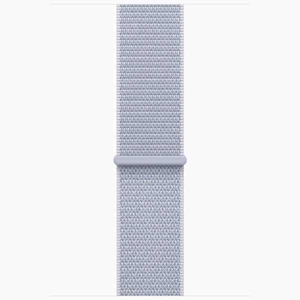 Apple Watch Series 10 GPS 46mm Silver Aluminium Case with Blue Cloud Sport Loop
