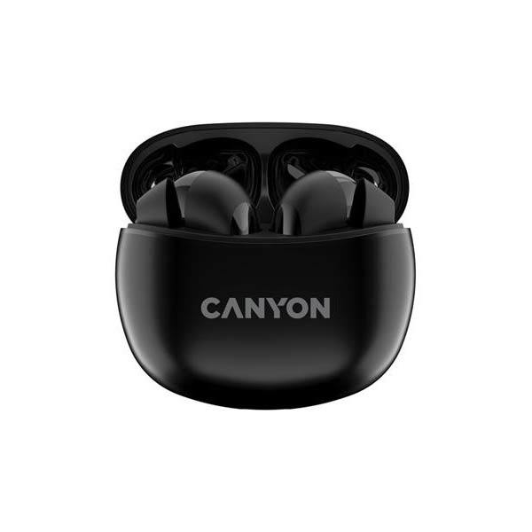 Canyon TWS-5 bezdrôtové slúchadlá, čierne Canyon TWS-5 bezdrôtové slúchadlá, čierne