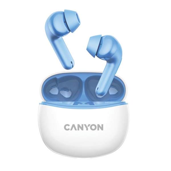 Canyon TWS-5 bezdrôtové slúchadlá, modré Canyon TWS-5 bezdrôtové slúchadlá, modré