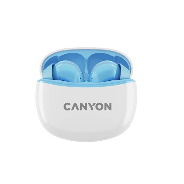 Canyon TWS-5 bezdrôtové slúchadlá, modré Canyon TWS-5 bezdrôtové slúchadlá, modré