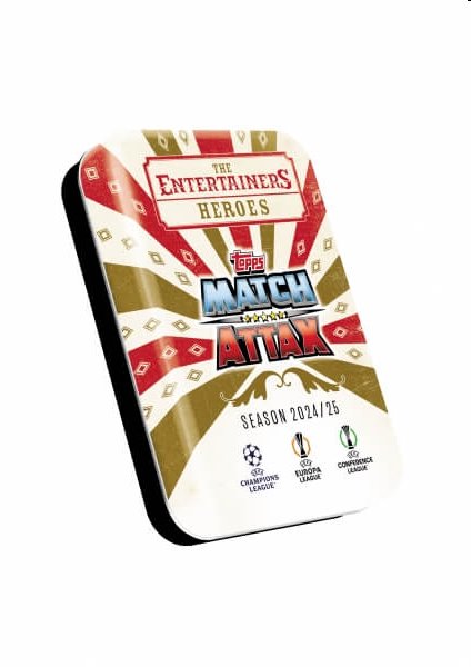 Futbalové karty Topps Match Attax TCG 2024/25 UCC Booster Tin 2 žltá Futbalové karty Topps Match Attax TCG 2024/25 UCC Booster Tin 2 žltá