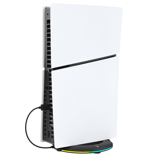 iPega P5S025S Vertikálny stojan s RGB pre PS5 Slim/PS5 Pro black iPega P5S025S Vertikálny stojan s RGB pre PS5 Slim/PS5 Pro black