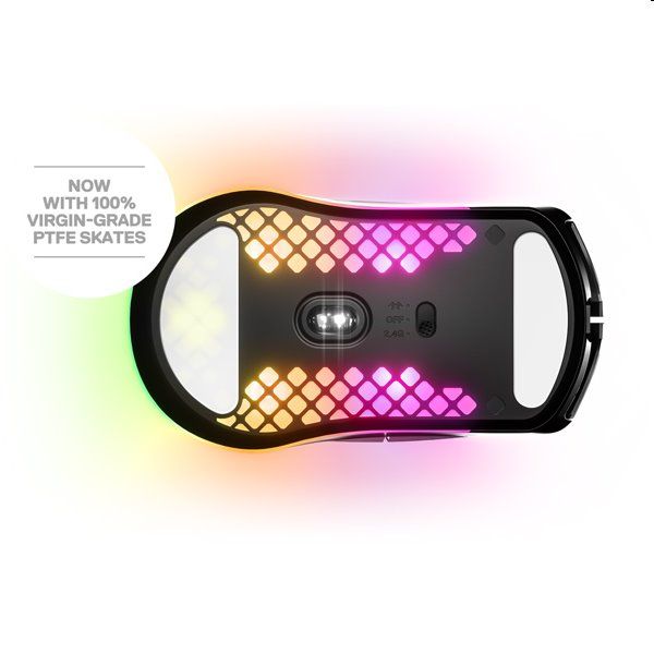 SteelSeries Aerox 3, Onyx (2022 Edition), použitý, záruka 12 mesiacov