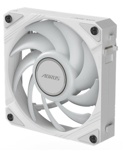 Gigabyte AORUS EZ CHAIN FAN 120 ICE, ARGB, white