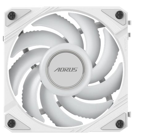Gigabyte AORUS EZ CHAIN FAN 120 ICE, ARGB, white