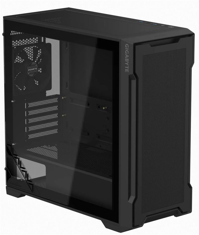 Gigabyte case C102 GLASS, mATX, Mid Tower, black