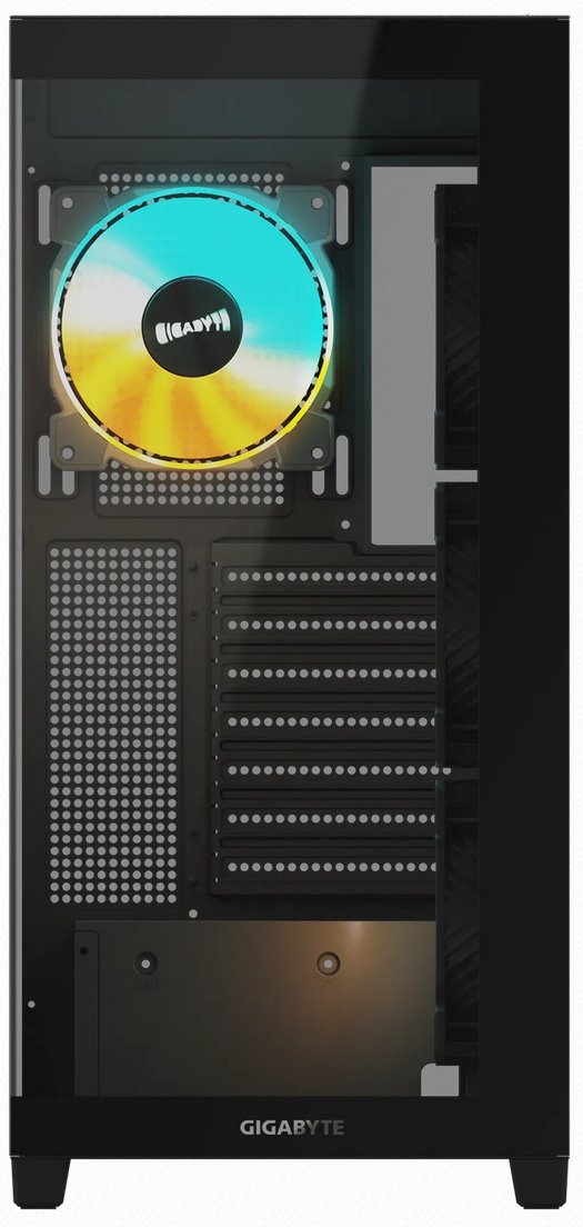 GIGABYTE case C500 PANORAMIC STEALTH, ATX, Mid Tower, black