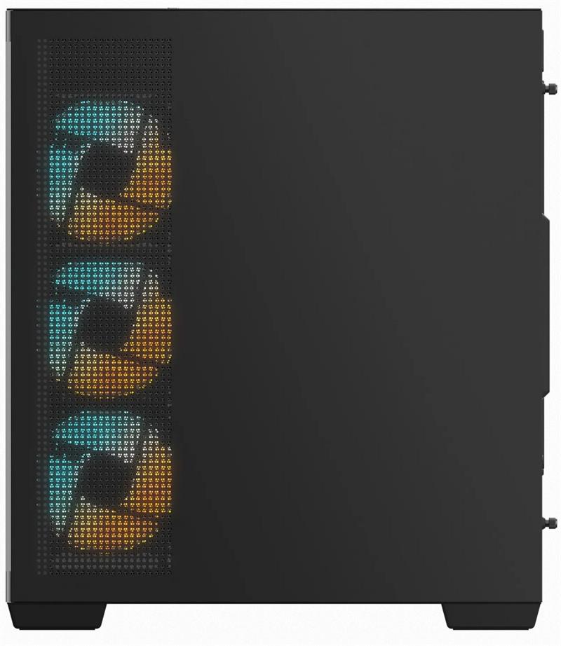 GIGABYTE case C500 PANORAMIC STEALTH, ATX, Mid Tower, black