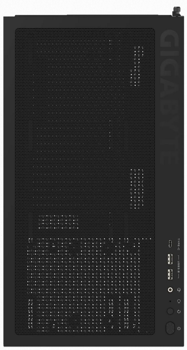 GIGABYTE case C500 PANORAMIC STEALTH, ATX, Mid Tower, black