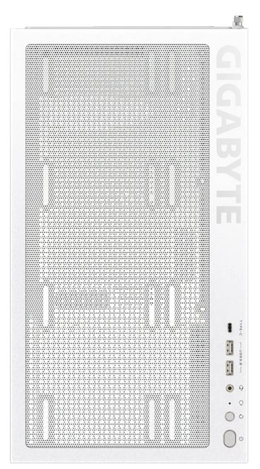 GIGABYTE case C500 PANORAMIC STEALTH ICE, ATX, Mid Tower, white