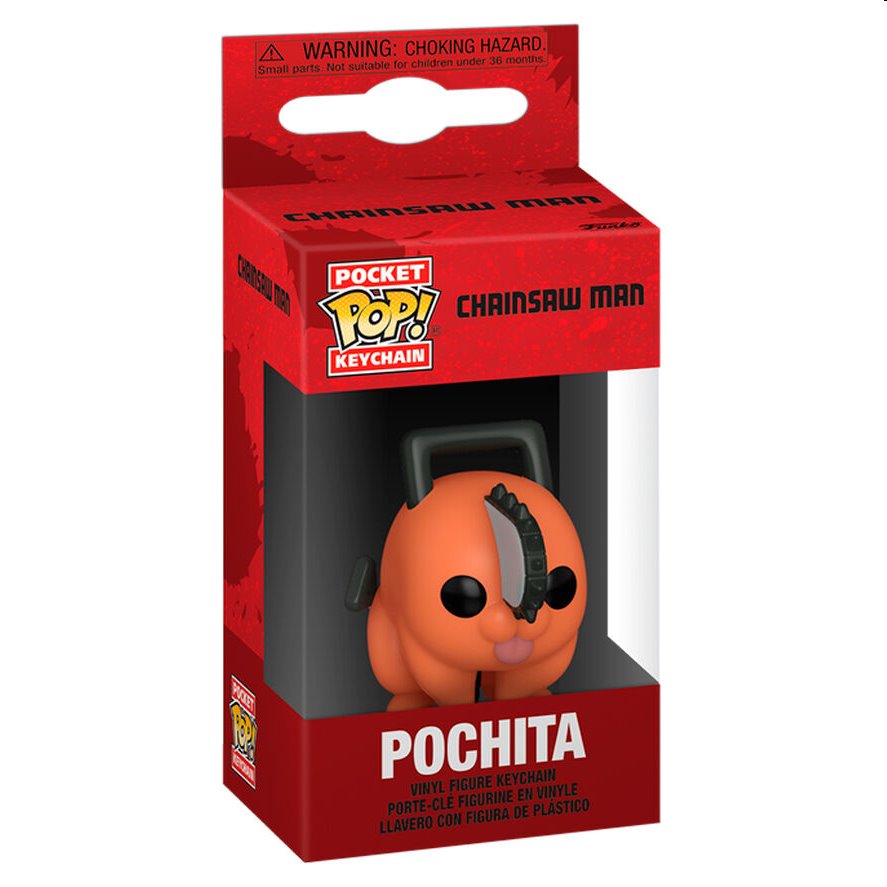 POP! Kľúčenka Pochita (Chainsaw Man)