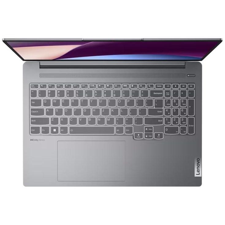 Lenovo IdeaPad Pro 5 16AHP9 Ryzen5 8645HS 16GB 512GB-SSD 16"2K OLED GL RTX3050-6GB Win11Home Arctic Grey