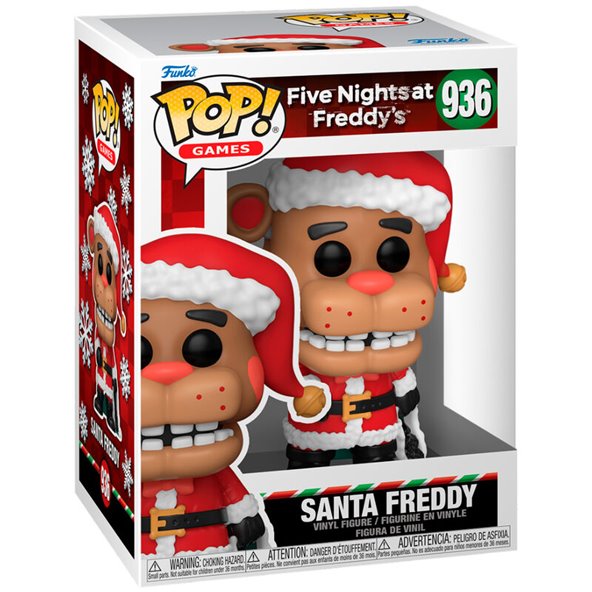 POP! Games: Santa Freddy (Five Nights at Freddy's) POP! Games: Santa Freddy (Five Nights at Freddy's)