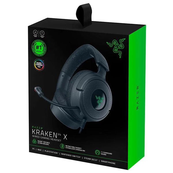 Razer Kraken V4 X, čierna Razer Kraken V4 X, čierna