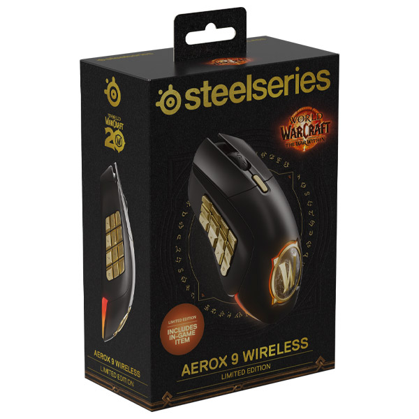 SteelSeries Aerox 9 Wireless (World of Warcraft Edition) SteelSeries Aerox 9 Wireless (World of Warcraft Edition)