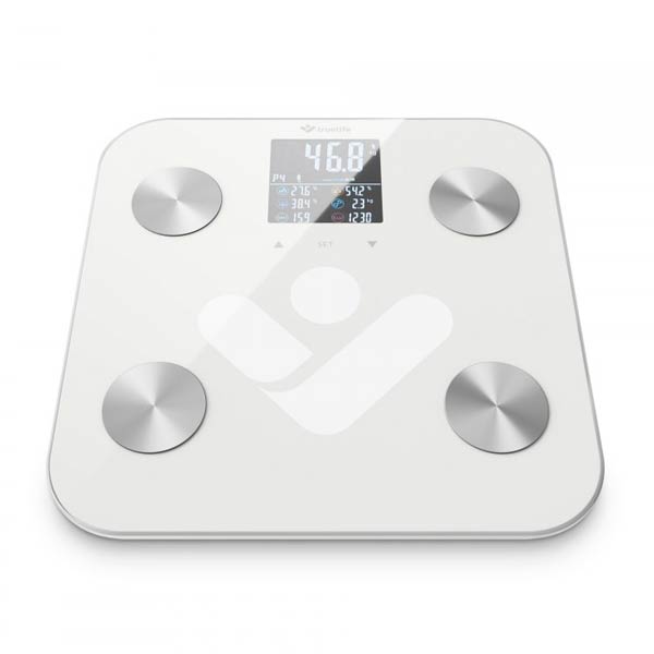 TrueLife FitShape S6 BT, osobná smart diagnostická váha, biela TrueLife FitShape S6 BT, osobná smart diagnostická váha, biela