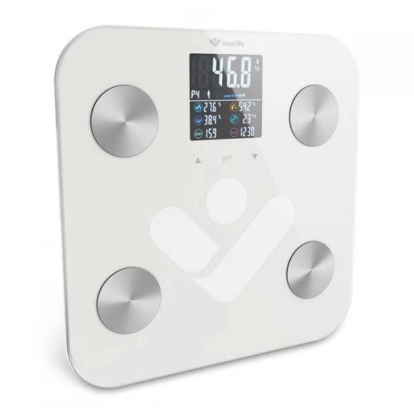 TrueLife FitShape S6 BT, osobná smart diagnostická váha, biela TrueLife FitShape S6 BT, osobná smart diagnostická váha, biela