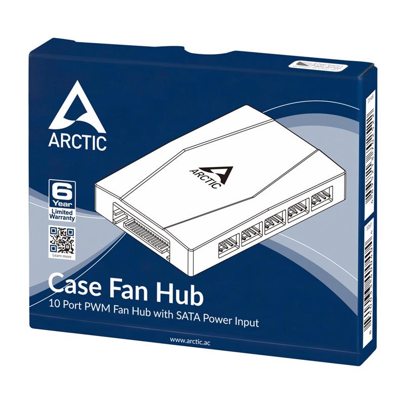 Arctic Case Fan Hub, 10 Port PWM
