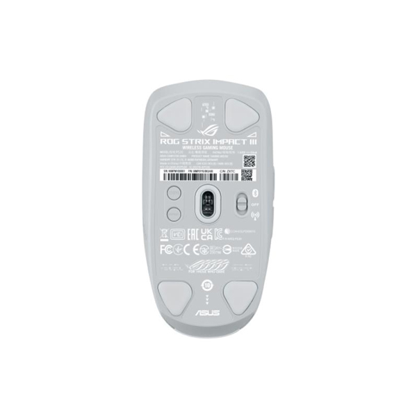 ASUS ROG Strix Impact III Wireless, Moonlight White ASUS ROG Strix Impact III Wireless, Moonlight White
