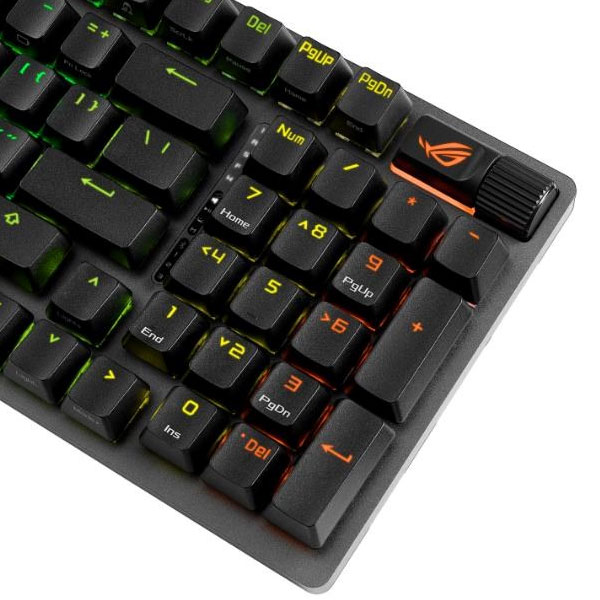 ASUS ROG Strix Scope 2 96 Wireless RGB Gaming Keyboard, ROG RX RED / PBT, US ASUS ROG Strix Scope 2 96 Wireless RGB Gaming Keyboard, ROG RX RED / PBT, US