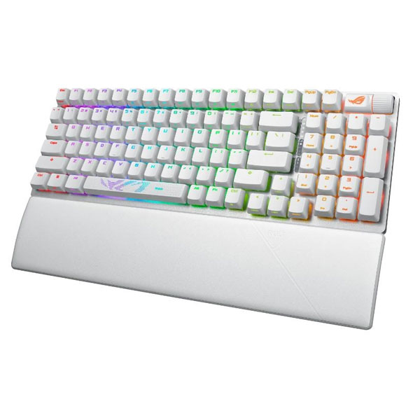 ASUS ROG Strix Scope 2 96 Wireless RGB Gaming Keyboard, ROG RX RED / PBT, US, white ASUS ROG Strix Scope 2 96 Wireless RGB Gaming Keyboard, ROG RX RED / PBT, US, white