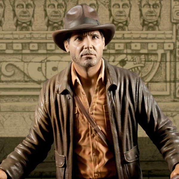 Indiana Jones: Raiders of the Lost Ark Bust 1/6 Indiana Jones Variant SDCC 2023 Exclusive 15 cm