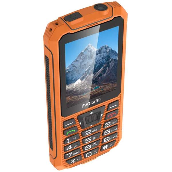 Evolveo StrongPhone Z6, vodotesný odolný Dual SIM telefón, oranžový Evolveo StrongPhone Z6, vodotesný odolný Dual SIM telefón, oranžový