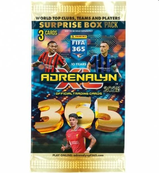 Futbalové karty Panini FIFA 365 2024/2025 Adrenalyn Adventný kalendár Surprise box Futbalové karty Panini FIFA 365 2024/2025 Adrenalyn Adventný kalendár Surprise box