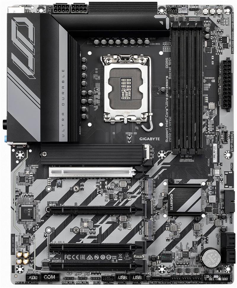 Gigabyte Z890 UD WIFI6E, Intel Z890, LGA1851, 4xDDR5, ATX