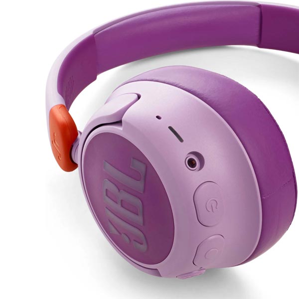 JBL JR460NC detské bezdrôtové slúchadlá, ružové JBL JR460NC detské bezdrôtové slúchadlá, ružové