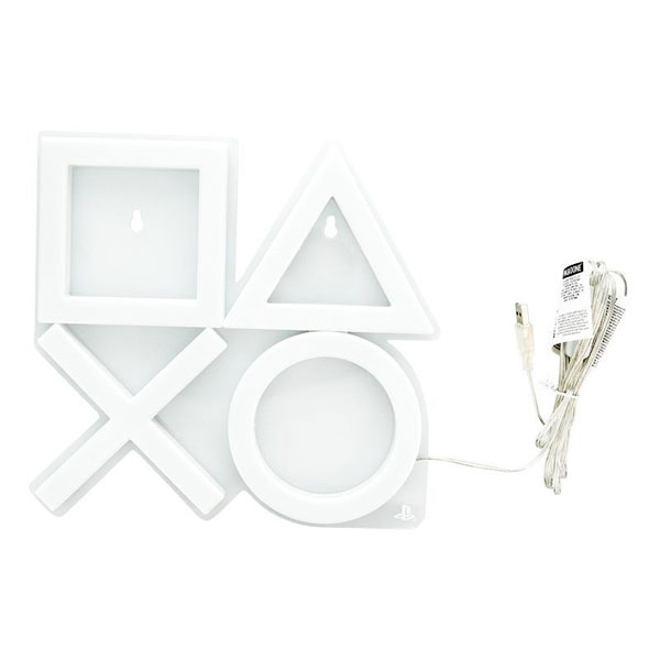 LED Neon lampa PlayStation na stenu