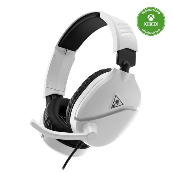 Turtle Beach herné slúchadlá RECON 70X, 3,5 mm, Xbox One/series X/S, PC/PS4/5, Nintendo, biele Turtle Beach herné slúchadlá RECON 70X, 3,5 mm, Xbox One/series X/S, PC/PS4/5, Nintendo, biele