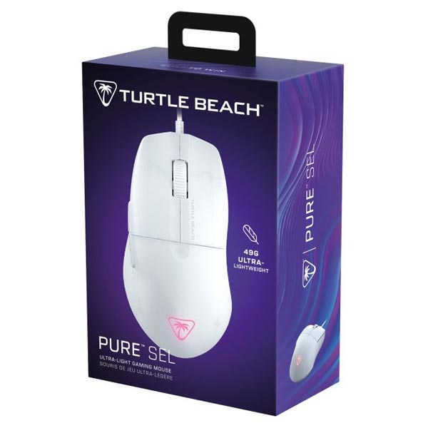 Turtle Beach Pure SEL herná myš, 8.000 DPI, biela Turtle Beach Pure SEL herná myš, 8.000 DPI, biela