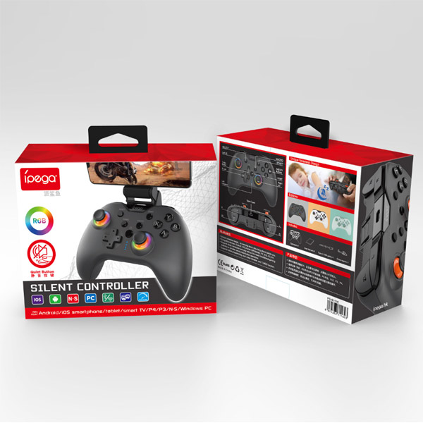 Bluetooth Gamepad iPega 9111B pre Android/iOS/PS3/PS4/PC/N-Switch Black Bluetooth Gamepad iPega 9111B pre Android/iOS/PS3/PS4/PC/N-Switch Black