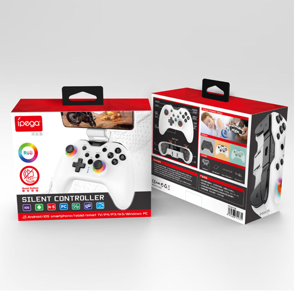 Bluetooth Gamepad iPega 9111B pre Android/iOS/PS3/PS4/PC/N-Switch White Bluetooth Gamepad iPega 9111B pre Android/iOS/PS3/PS4/PC/N-Switch White