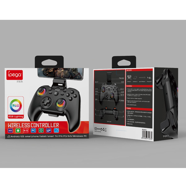 Bluetooth Gamepad iPega 9115 pre Android/iOS/PS3/PS4/PC/N-Switch Bluetooth Gamepad iPega 9115 pre Android/iOS/PS3/PS4/PC/N-Switch