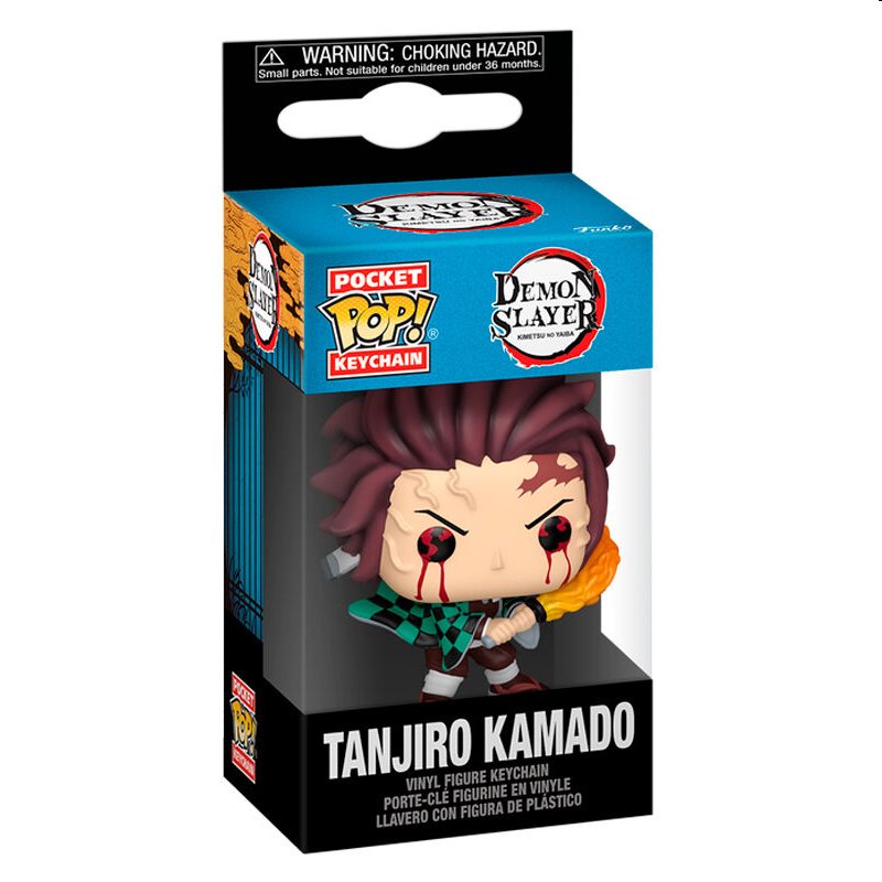 POP! Kľúčenka  Tanjiro Kamado (Demon Slayer Kimetsu no Yaiba)