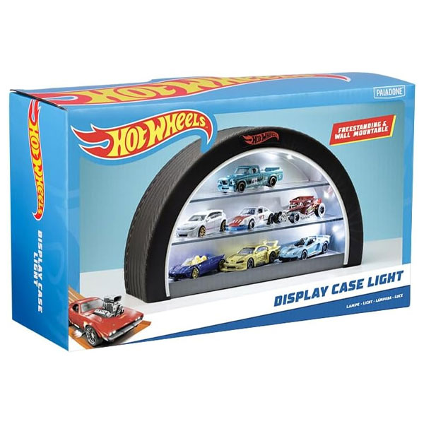 Hot Wheels vitrína so svetlom v tvare kolesa (Hot Wheels) Hot Wheels vitrína so svetlom v tvare kolesa (Hot Wheels)