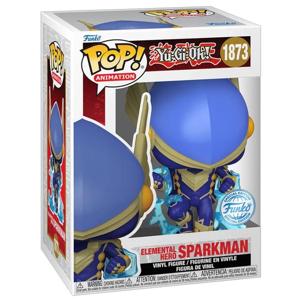 POP! Animation: Elemental Hero Sparksman (Yu Gi Oh) Special Edition