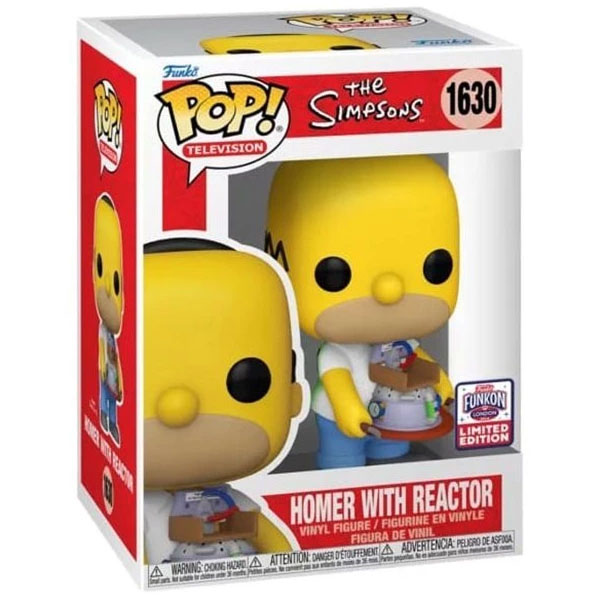 POP! TV: Homer with Reactor (The Simpsons) Convention Special Edition